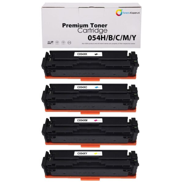 Canon 054H Compatibel Tonerset - Tot 10.000 Pagina&apos;s