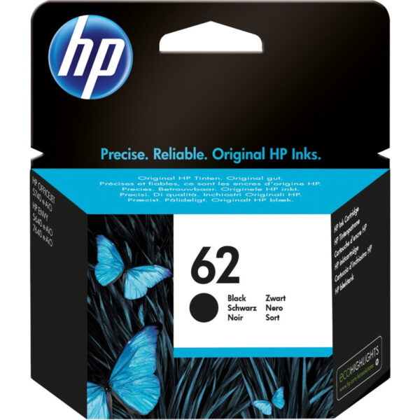 62 originele zwarte inktcartridge