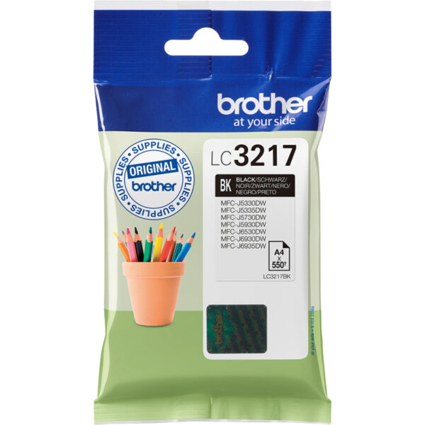 Inkt - LC-3217BK Zwart Inkt