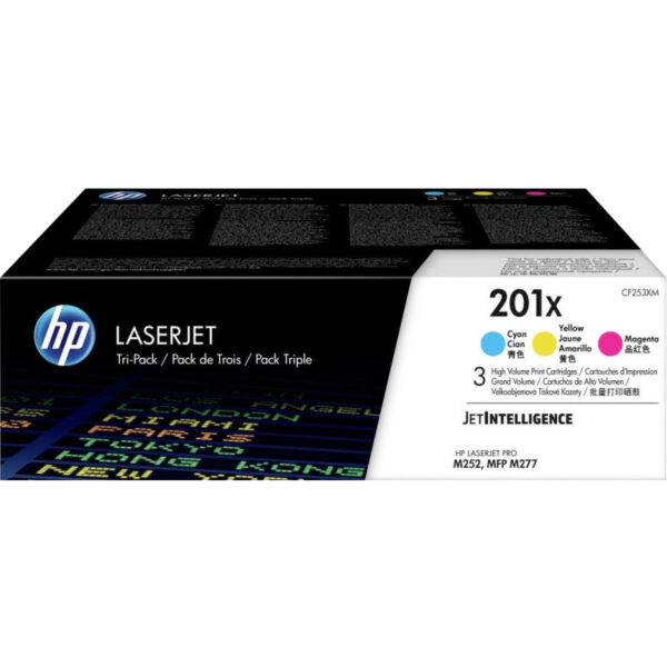 410X high-capacity LaserJet toner, 3-pack (CF252XM) Toner