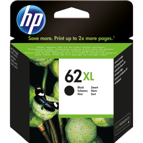 62XL originele high-capacity zwarte inktcartridge
