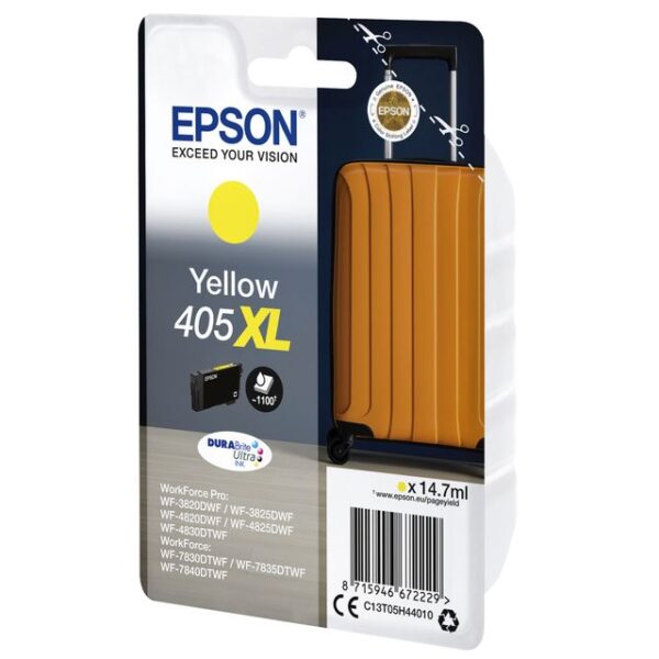 Inktcartridge Epson 405XL T05H44 geel