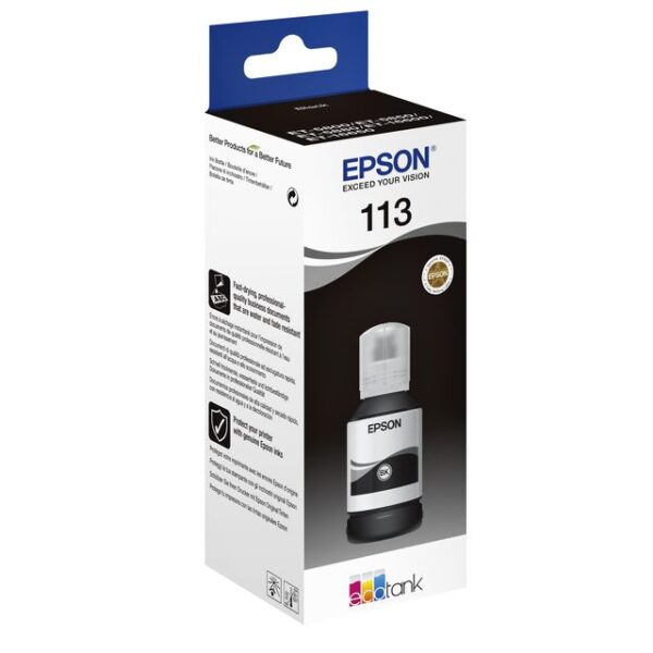 Navulinkt Epson 113 EcoTank zwart