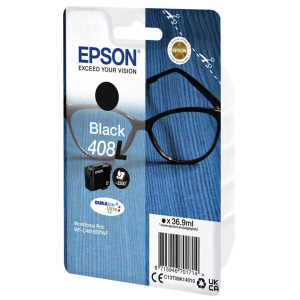 Inktcartridge Epson T09K140 408L zwart | 5 stuks