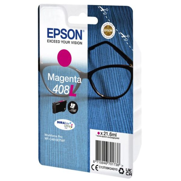 Inktcartridge Epson T09K340 408L rood | 8 stuks