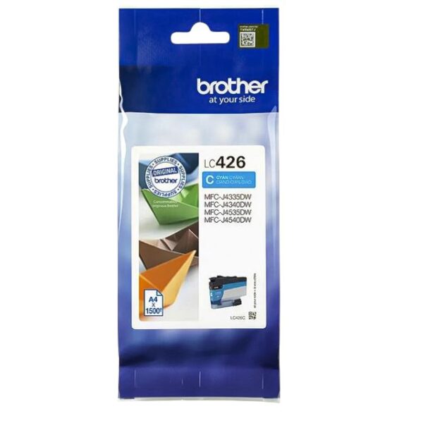 Inktcartridge Brother LC-426C blauw | 5 stuks