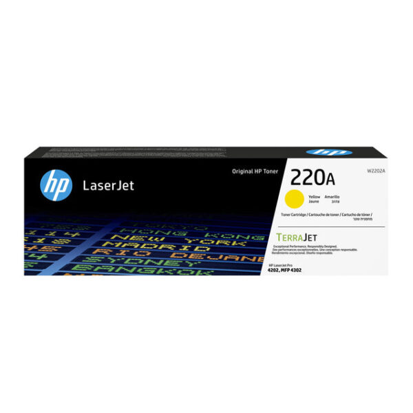 Tonercartridge hp w2202a 220a geel
