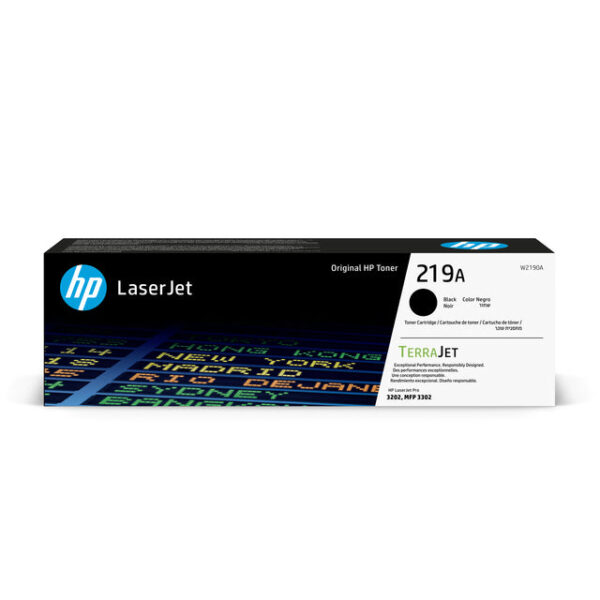 Tonercartridge hp w2190a 219a zwart