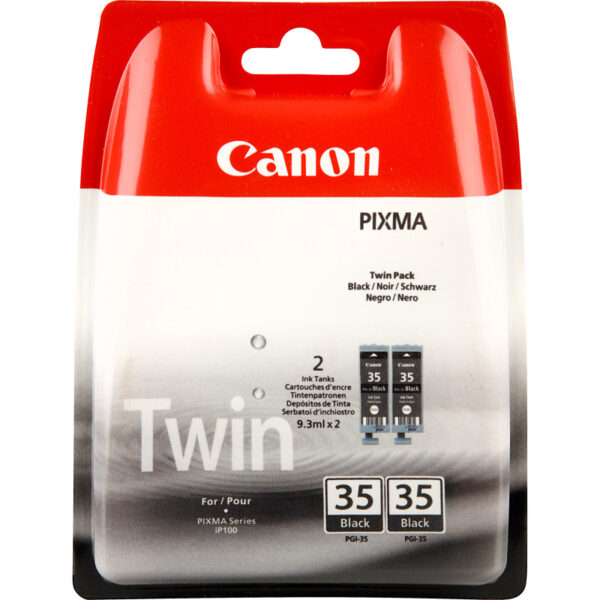 TwinPack PGI-35BK Inkt