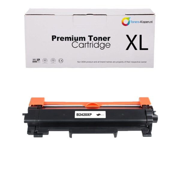 Brother TN-2410 TN2410 TN2420 TN-2420 compatibele toner - XL - 3000 pagina's zwart