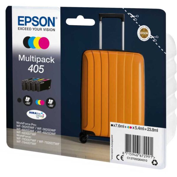 Multipack 4-colours 405 DURABrite Ultra Ink Inkt