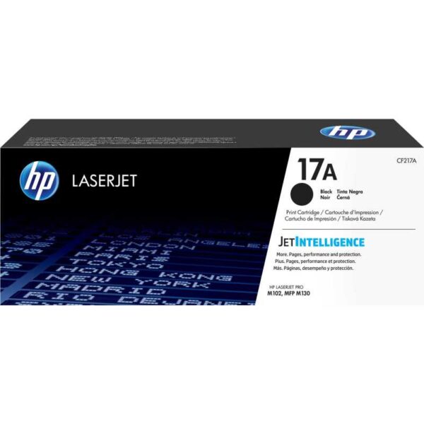17A originele zwarte LaserJet tonercartridge Toner