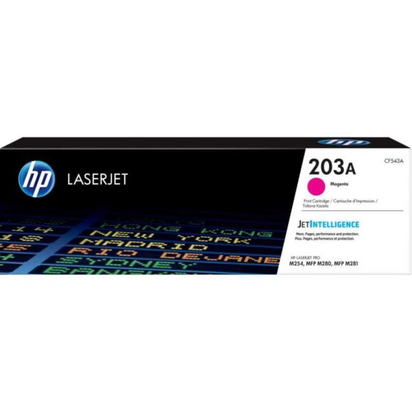 203A magenta LaserJet tonercartridge (CF543A) Toner