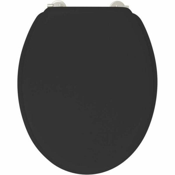Toiletbril Gelco DuPlo GEL3467937116537 Bamboe Zwart
