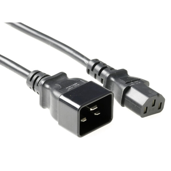 ACT AK5026 230V Stroomkabel C13/C20 - 2 meter