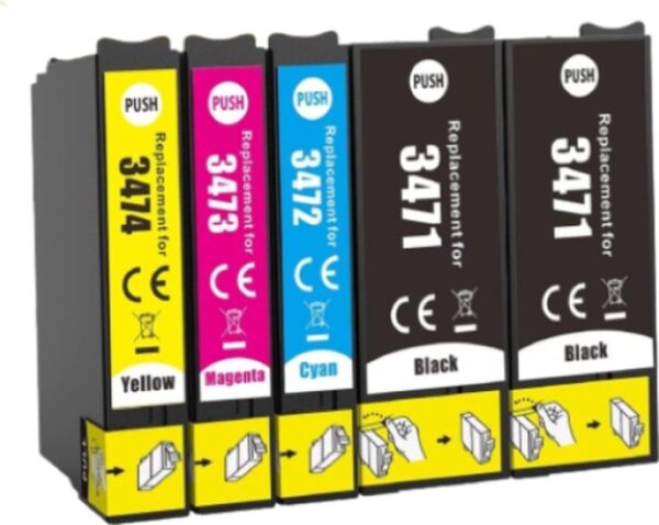 Huismerk Epson Inktcartridge - 34 / 34XL