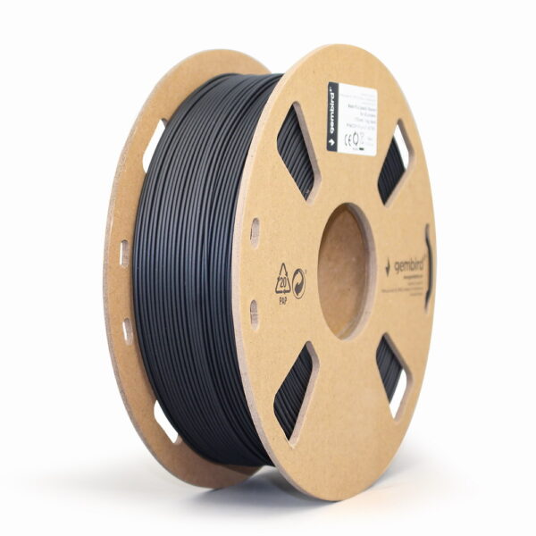 PLA mat zwart 1.75 mm, 1 kg