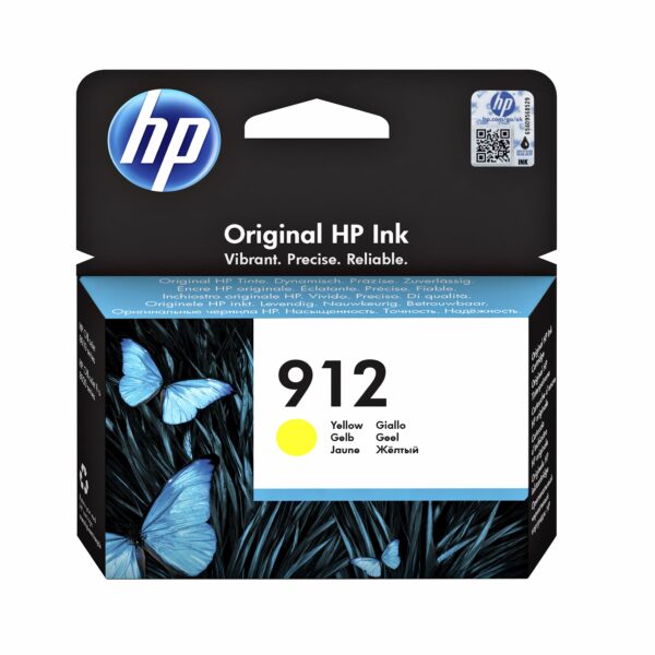 Inktcartridge hp 3yl79ae 912 geel