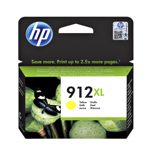 Inktcartridge hp 3yl83ae 912xl geel