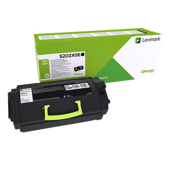 Tonercartridge lexmark 52d2xoe prebate zwart