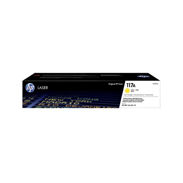 Tonercartridge hp w2072a 117a geel