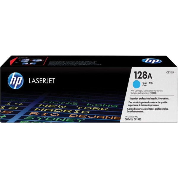 128A cyaan LaserJet tonercartridge (CE321A) Toner