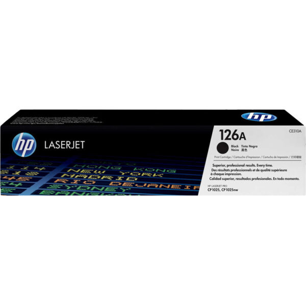 126A zwarte LaserJet Print Cartridge (CE310A) Toner