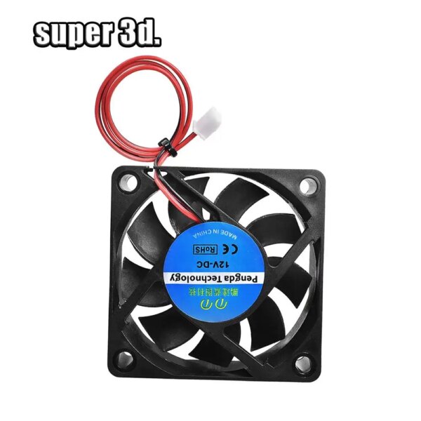 6015 Cooling Heatsink Fan 12V 24V with Dupont Wire Brushless 60mm 60*60*15 mm 3D Printers Parts Cooler Radiator Quiet