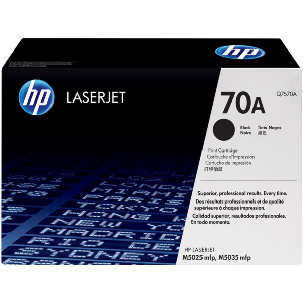70A zwarte LaserJet tonercartridge (Q7570A) Toner