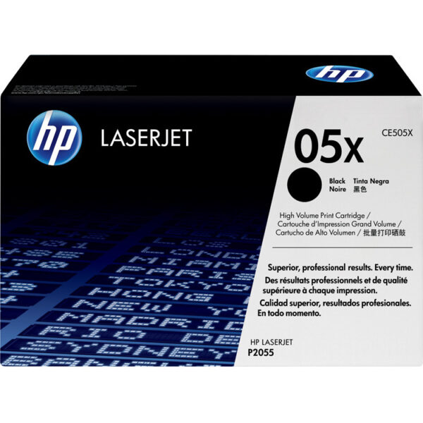 05X zwarte LaserJet tonercartridge (CE505X) Toner