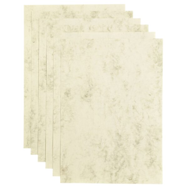 Kopieerpapier Papicolor A4 90gr 12 vel marble ivoor