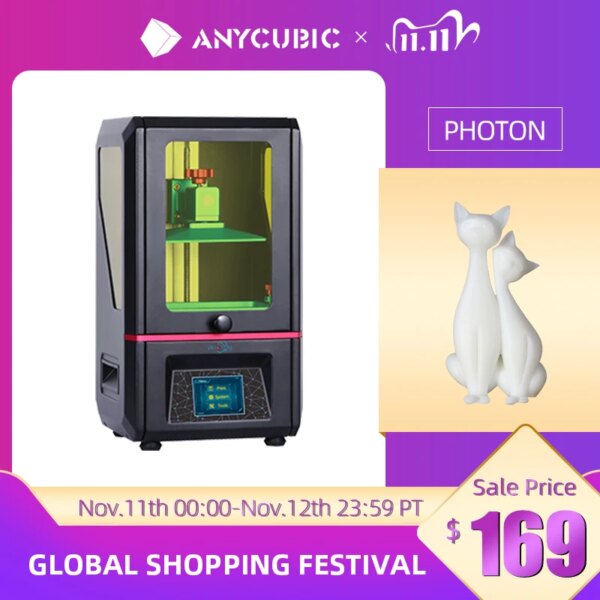 ANYCUBIC Photon SLA 3D Printer UV Resin 2K LCD 3D Printers Off-Line Printing Impresora 3d drucker Printer Kit