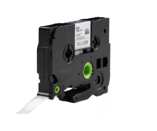 Huismerk Label Tape voor Brother TZe-931 | 12 mm x 8 m | Zwart op Zilver - 1 stuk