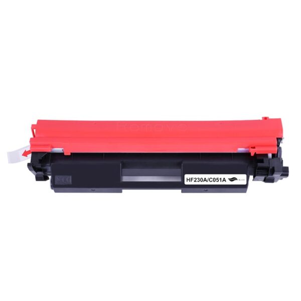 Zwarte Tonercartridge Vervanging voor CF230A / Cartridge 051 - Compatibel met HP, 1.600 Pagina&apos;s