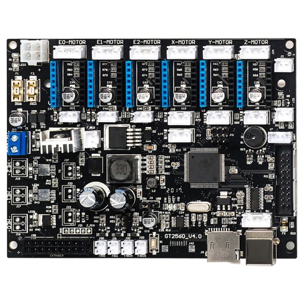GEEETECH GT2560 V4.0 Motherboard For New A10/A10M/A20/A20M 3D Printers