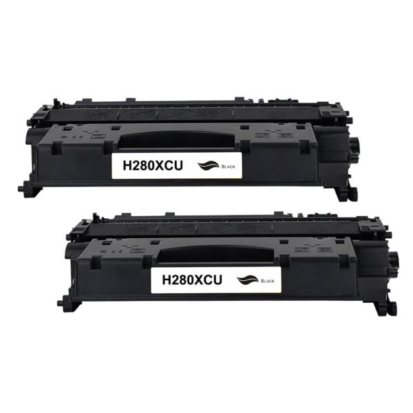HP CE505X/CF280X Toner Cartridge Zwart - 6900 Pagina's voor HP Printers