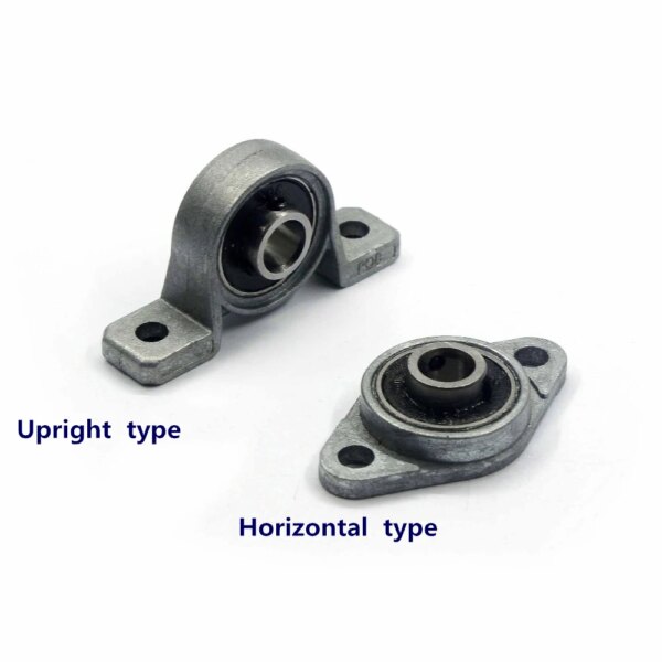 Horizontal KFL08 Bearing Bracket For Trapezoidal T8 Lead Screw 3D Printers Parts Mounted Stand Part Stainless Steel Support