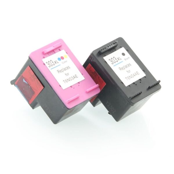 Huismerk Set 2x inkt cartridge voor HP 303XL