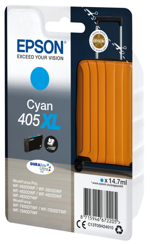 Epson 405XL cyaan