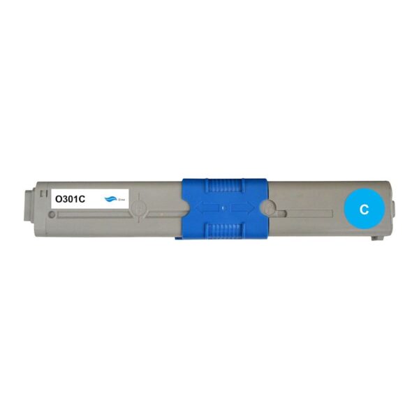 Oki 44973535 Toner Cartridge Cyaan - 1500 Pagina&apos;s Levendige Kleuren