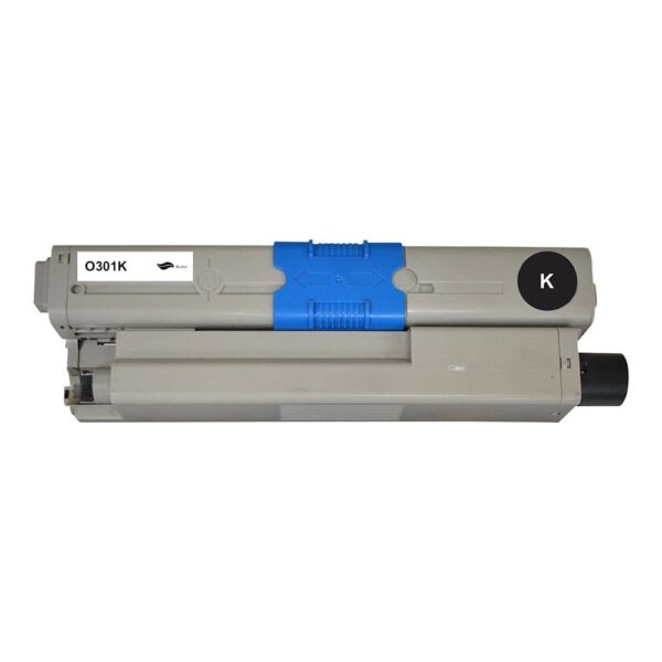 Oki 44973536 Toner Cartridge Zwart voor C301, C321, MC342 - 2200 Pagina&apos;s