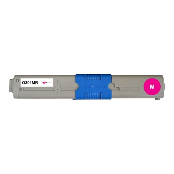 Oki 44973534 Toner Cartridge Magenta - 1500 Pagina&apos;s Printplezier