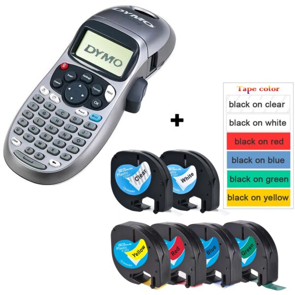 Original Dymo LetraTag LT-100H label printers Handheld label maker for LT 12267 91201 91202 91203 91204 91205 LT 18769 18771