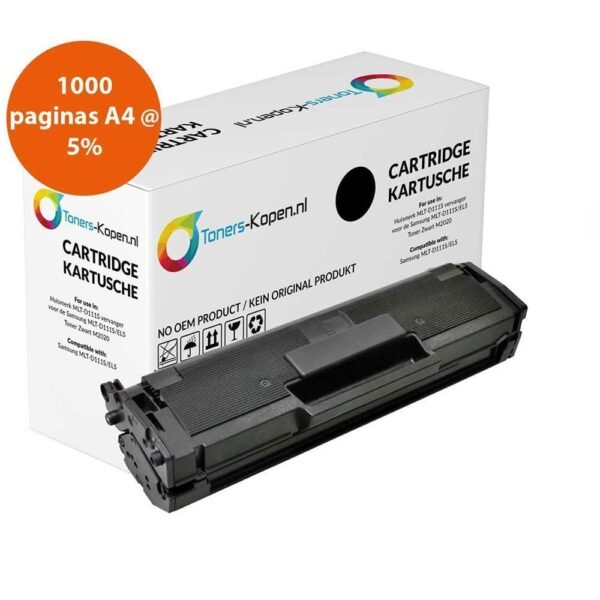 Huismerk Toner voor Samsung MLT-D111S / MLTD111S / MLT D111S 1.000 pagina&apos;s