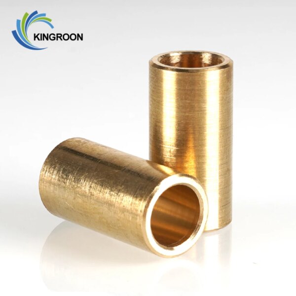 Self-lubricating Copper Sleeve Special Bearings Slide 3D Printers Parts Metallurgy Bushing Brass bearing 3D Parts 8*12*15mm