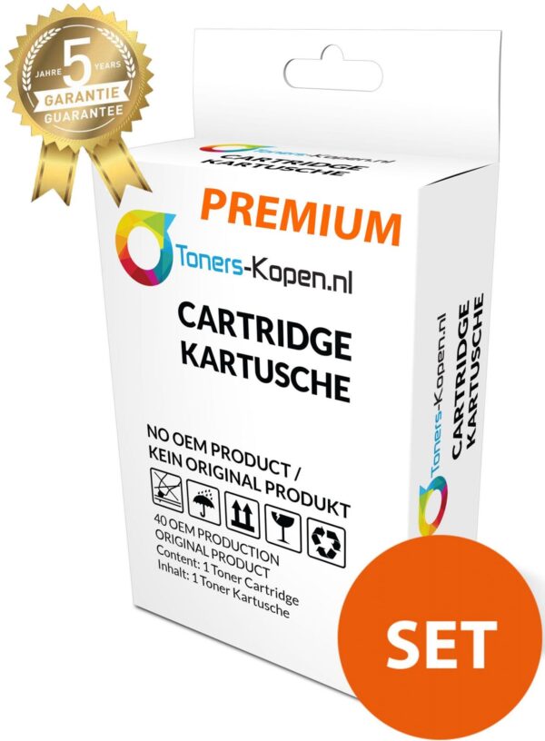Set van 2x Compatibele Inktcartridges voor HP 304XL N9K08AE N9K07AE Zwart & Kleur