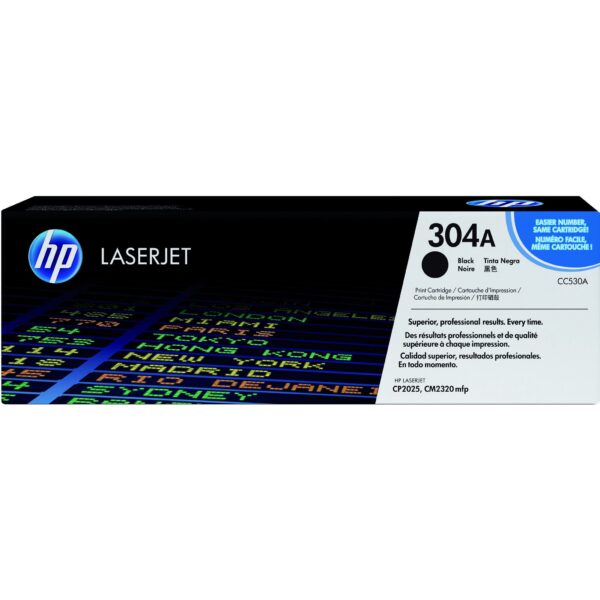 Tonercartridge hp cc530a 304a zwart