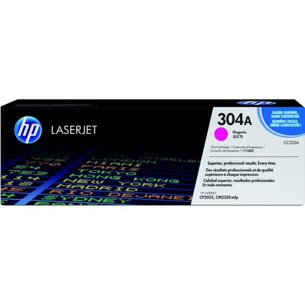 Tonercartridge hp cc533a 304a rood