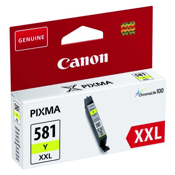 Inktcartridge Canon CLI-581XXL geel