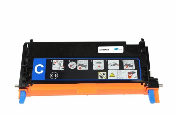 Xerox 113R00723 Toner Cartridge Cyaan - 6000 Pagina&apos;s, Levendige Afdrukken